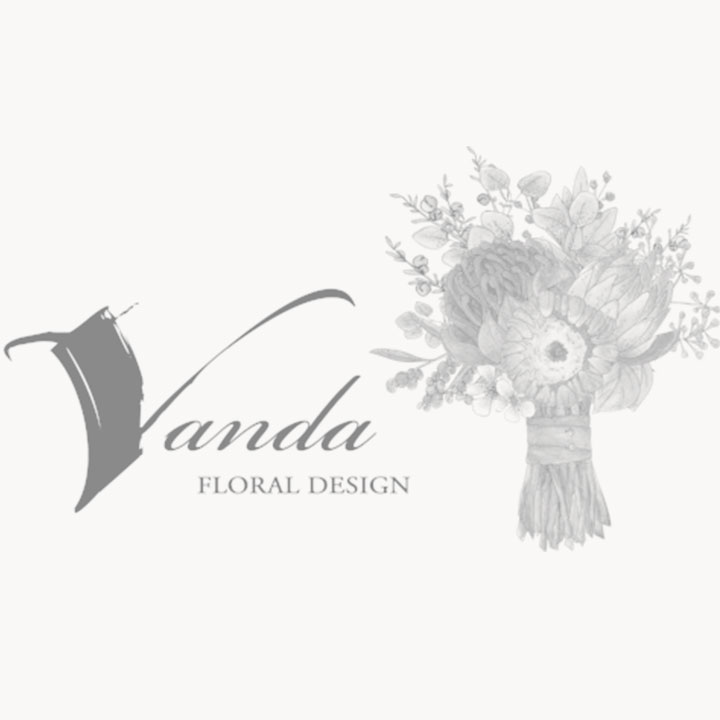 Vanda Floral Design Logo