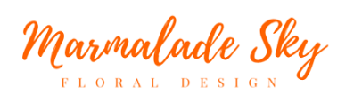 Marmalade Sky Floral Design Logo