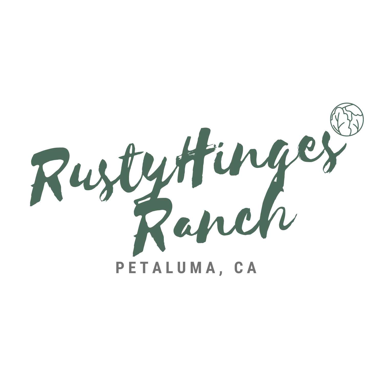 Rusty Hinges Ranch Logo